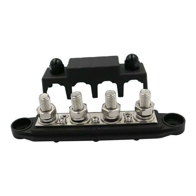 Amdohai Car Ship Terminal M8 M10 Screw High Current Terminal Stud Electric Battery Junction Block Wire Confluence Device Busbar Box