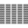 thumbnail image 1 of Ahgly Company Machine Washable Indoor Rectangle Transitional Carbon Gray Area Rugs, 2' x 4', 1 of 7