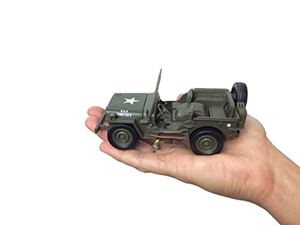 New Ray NMMM 1941 Military Jeep Willys & Chevy Flatbed SS61050A w/COA NIB