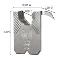 3M CLAW™ Drywall Picture Hanger with Temporary Spot Marker, holds 15 lbs, 5 Hangers + 5 Markers