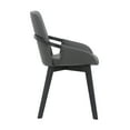 thumbnail image 6 of Greisen Modern Gray Wood Dining Room Chair, 6 of 7