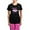 With Pink Pant, variant on CafePress - Mother Of Bride Pristina Women's Dark Pajamas - Women's Short Sleeve Print T-Shirt and Pants Dark Cotton Pajama Set
