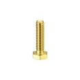 thumbnail image 3 of Unique Bargains Brass Hex Bolts, 1/4-20x1' 1 Pack Fully Thread Grade 4.8 Machine Screws, 3 of 4