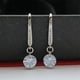 thumbnail image 5 of Pendientes Nude Joyería Coreana Cristal Natural Moda Pendientes de Plata Joyería, 5 of 5
