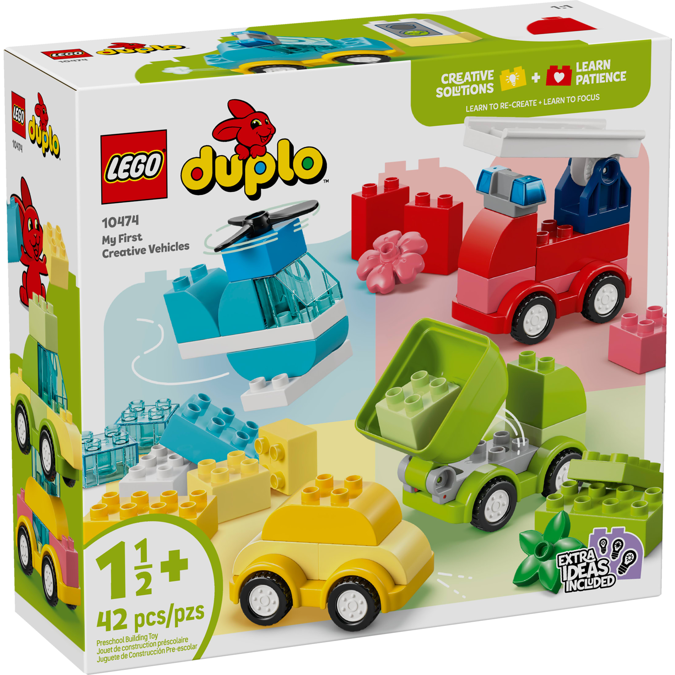 LEGO DUPLO My First Creative Vehicles Building Blocks Set photo 2