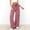 Red, variant on Wide Leg Pants For Women Daily Errands Elastic Waist Striped Comfortable Pull On Summer Flowy Leg Relaxed Lounge Effortless Style Relaxed Workday And Weekend Outfits Blue XXL