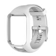 thumbnail image 1 of Correa de repuesto de silicona para reloj deportivo Tomtom Runner 2 (blanco), 1 of 5
