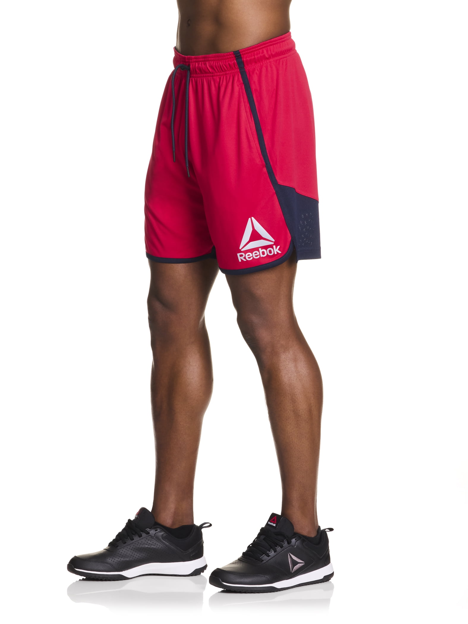 Reebok Men's and Big Men's Groundwork Performance Knit Short, 7" inseam, Size XS-3XL