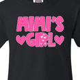 thumbnail image 4 of Inktastic Mimi's Girl Pink with Hearts Youth T-Shirt, 4 of 5