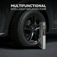 thumbnail image 6 of HOZVOMI Wireless Car Inflatable Pump with Digital Display, 150 PSI Electric Air Compressor, Portable Tire Inflator for Car/Bike/Ball with USB-C Charging & LED Light - Gray, 6 of 9
