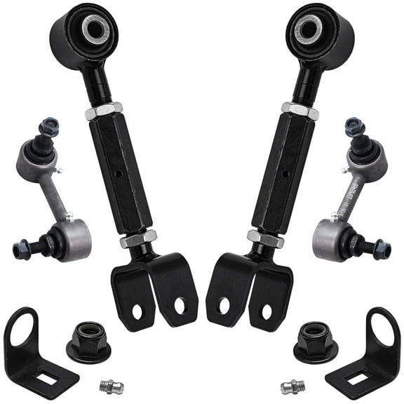 Detroit Axle - Rear Upper Control Arms Sway Bar Ends Replacement for 2007 2008 2009 2010-2016 Honda CR-V