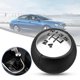 thumbnail image 3 of 5 Speed PU Leather Gear Shift Knob Head Handball for 307 3008 407 5008 807 for C3 C4 C4 C8, 3 of 5