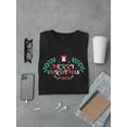 thumbnail image 3 of Classic Merry Christmas - Festive Holiday T-shirt Men's, 3 of 3