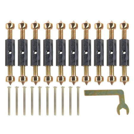

YEUHTLL 10Pcs Electrical Box Repairer Junction Box Repair Struts Cassette Screws Support
