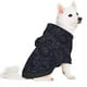 thumbnail image 2 of Fotbe Copper-Gold Gloss Outline Rose1 Sudadera con Estampado para Perros Pequeños – Suéter con Capucha para Mascotas, Tela Suave de Forro Polar con Bolsillo-Medium, 2 of 7