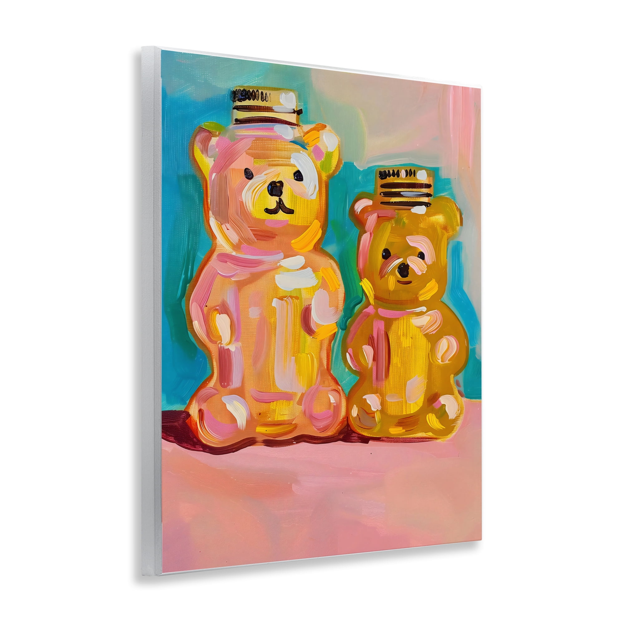 Stupell Industries Joyful Honey Bears Duo Wall Plaque Art, design by The Prints Vibe