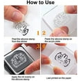 thumbnail image 3 of Cat Clear Stamps Silicone Stamp Cards Lovely Animal Pattern Acrylic Stamps for DIY Scrapbooking Card Making Photo Album Decoration, 3 of 7