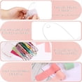 thumbnail image 4 of 100 Piezas de Marcapáginas de Acrílico en , Marcapáginas de Acrílico Transparente, Marcapáginas DIY para Amantes de los Libros, Manualidades, Lectura de Etiquetas Presentes, 4 of 5