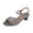 Silver, variant on Jenna Women's Wide Width Glittery Dress Heeled Sandals