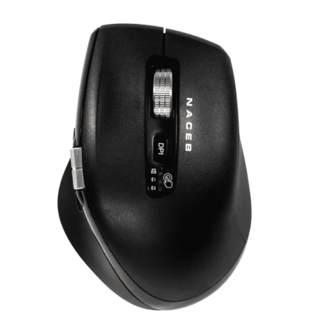 Mouse Naceb Infinity Cconfort CS1 Inalambrico 3200DPI Doble Scroll