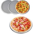thumbnail image 1 of Yeater Aluminum Alloy Pizza Pan 15 Inch Round Pizza Screen, Pack of 3, Heat Resistant, Seamless Design, 1 of 6