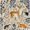 Animals in A Forest Pattern, variant on Yayeee 40oz Stainless Steel Tumbler with Straw and Handle Double-Wall Insulated Travel Water Bottle, Forest Pattern