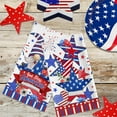 thumbnail image 4 of 4th of July Kitchen Towels, 4th of July Dish Towels Set of 2, Fourth of July Gnomes with Stars Stripes Patriotic Red Blue Hand Tea Towels for Housewarming Gifts Decorations for Home (18x26 Inches), 4 of 6