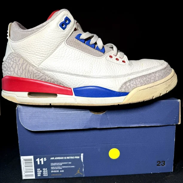 Ni - ke Size 11.5 - Ni - ke Air Jordan 3 Retro International Flight Men's Shoes