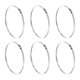 thumbnail image 1 of Uxcell 6 Pcs Abrazadera de Manguera 9-7/8"-10-3/4" Acero Inoxidable Ajustable de Engranaje de Gusano, 1 of 6