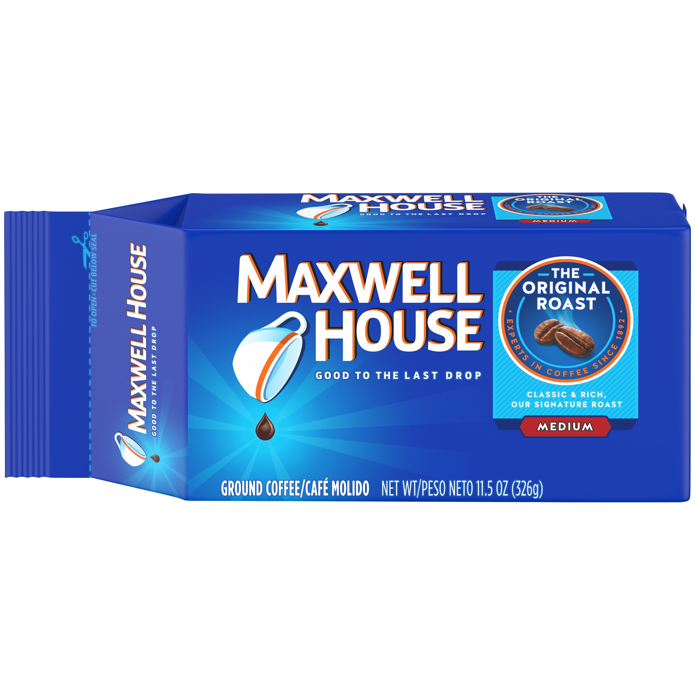 Maxwell House Original Roast Ground Coffee, 11.5 oz Pack