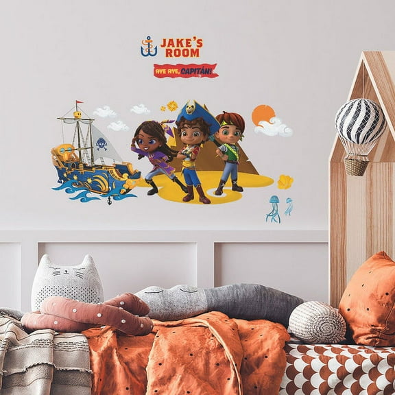 Santiago Of The Seas Giant Peel & Stick Wall Decals With Alphabet