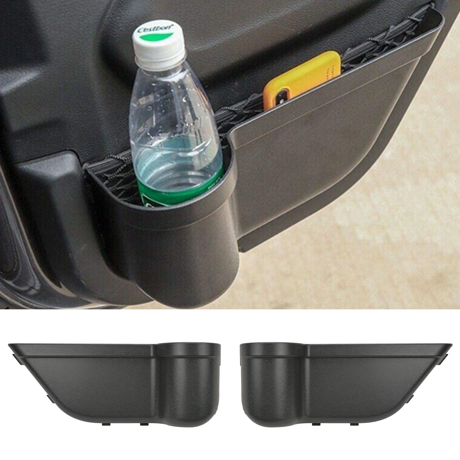 YOMTOVM Rear Cup Holder Floor Console Mounted Drink Holder Rear Seat