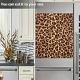 thumbnail image 6 of Coolnut Leopard Dishwasher Magnet Cover, Magnetic Refrigerator Panel Decal Wash Machine Front Door Decorative Cover for Home Kitchen Farmhouse Decor, 23"x 26", 6 of 6