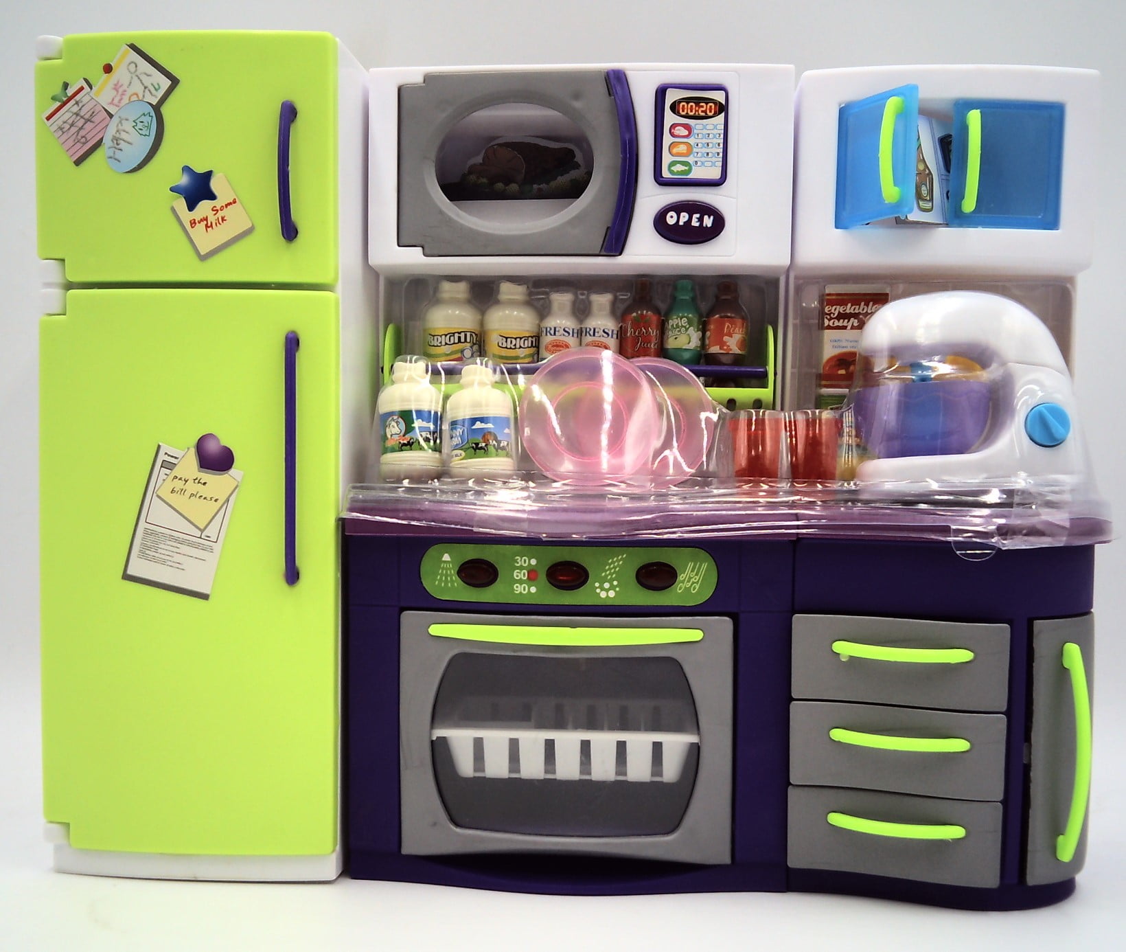 barbie kitchen set walmart