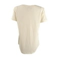 thumbnail image 2 of Charter Club Women's Crew Neck Knit Pajama Top (L, Antique White), 2 of 2
