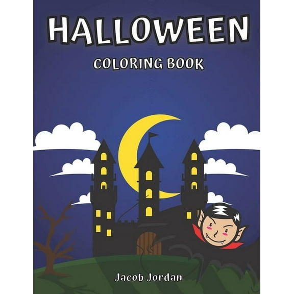 Halloween Coloring Book: Halloween Book For Kids and Toddlers (Paperback)