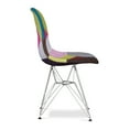 thumbnail image 5 of Aron Living Tower 17" Mid-Century Cotton Dining Chairs in Multi-Color (Set of 4), 5 of 6