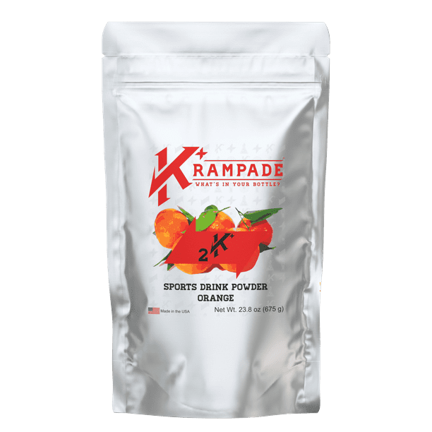 Krampade 2K Original Orange High Potassium Cramp Relief Electrolyte