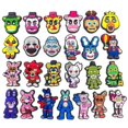thumbnail image 1 of 25Pcs Five Nights at Freddy's FNAF Horror Game Crocs Charms 2024 Jibbitz Clog Sandals Decoration Shoe Accessories Kids Teens Adults Party Favor, 1 of 5