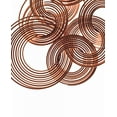 thumbnail image 2 of Burkhart, Monika 12x14 Gold Ornate Wood Framed with Double Matting Museum Art Print Titled - Intertwined Gold III, 2 of 4