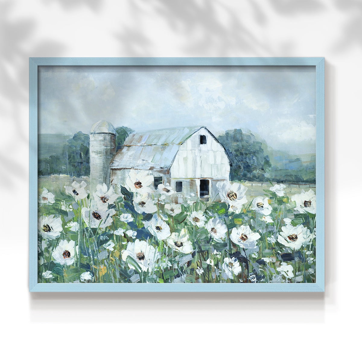 Dream Fields by Sally Swatland - Restickable Framed Giclée Print