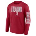 thumbnail image 2 of Men's Fanatics  Crimson Alabama Crimson Tide Big & Tall Vision Long Sleeve T-Shirt, 2 of 3