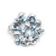 thumbnail image 1 of 10Pcs Tono de Plata de Aleación Aluminio Accesorio de Motocicleta Scooter Tornillos Pernos de Placa Matrícula, 1 of 1