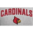 thumbnail image 2 of Men's Ash Louisville Cardinals Proud Mascot Pullover Hoodie, 2 of 2