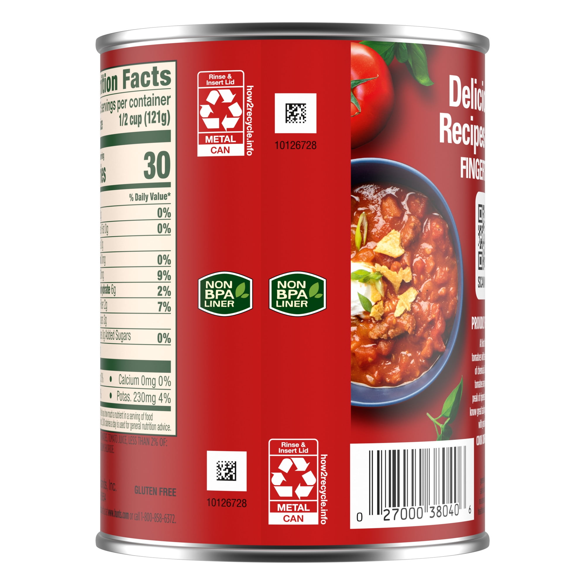 Hunt's Diced Tomatoes 14.5 oz Can (Pack of 8)