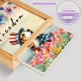 thumbnail image 4 of Freedom Beagle on Independence Day 4th of July Acrylic Plaque with Wood Photo Frame Box Beagles Dog Lover Gifts Idea Light Box - 01005, 4 of 5