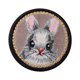 thumbnail image 5 of Porta agujas para el Día de la Madre, suministros de costura con dibujos de animales bordados. conejo, 5 of 9
