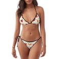 thumbnail image 1 of Fotbe Flower Chicken Traje de Baño para Mujer de Dos Piezas – Bikini Sexy de Tirantes Tipo Halter con Diseño Triangular, 1 of 6