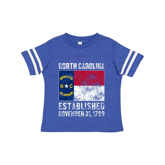 Inktastic Established November 21, 1789 North Carolina Flag Boys or Girls Toddler T-Shirt