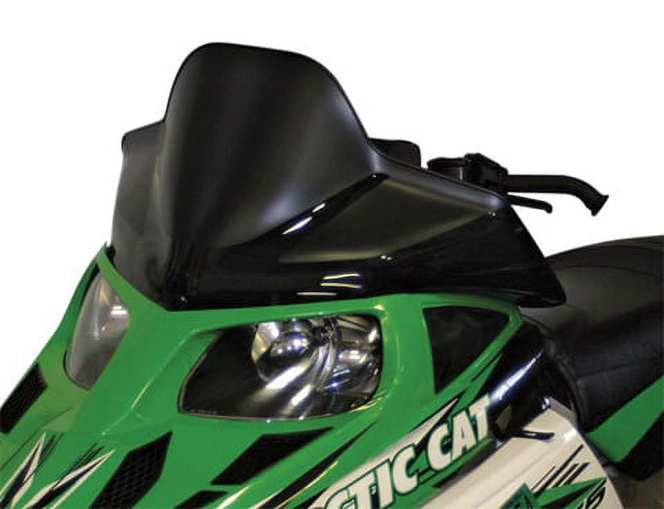 Powermadd 13225 Cobra Windshield SkI-Doo Zx Chassis Black W/yellow